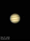 Jupiter, nine images using Registax
